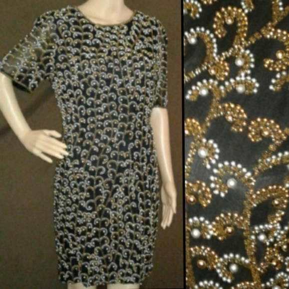 Oleg Cassini Dresses & Skirts - Vintage Oleg Cassini Black Tie